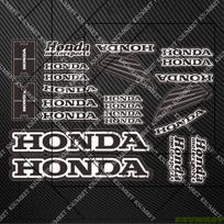 XMZSA1 Vinilinės Honda Lipdukai Motociklo Lipdukas Decal Rinkinys juoda