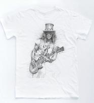 Slash Eskizo T-shirt Roko Muzika Pistoletai Aksominės Rožės Marškinėliai Indie Muzika Revolveris T-shirt Hip Hop Vyriški T XXXXL gray