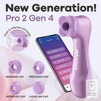 Satisfyer Pro 2 Generation 4 Metallic Amethyst