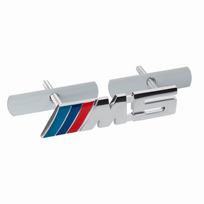 3D Automobilio M raidės Priekinės grotelės Ženklelis Emblema Lipdukas Bmw Performance E90 E46 E60 F30 F10 E39 F20 E87 E36 G20 G30 X5 E30 F31 F11 white