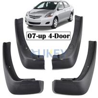 Mud Flaps For Toyota Yaris Sedan Vios Limo Belta 2007-2013 Mudflaps Splash Guards Mud Flap Mudguards Fender 2008 2009 2010 2011 kaip parodyta spalva