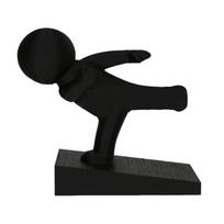 Cartoon Decorative Door Stop No Drilling Action Figure Door Stopper Anti Collision Non-slip Door Bumper for HomeBedroom