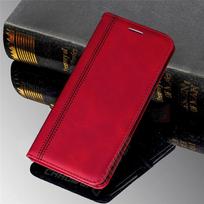 Piniginės magnetinis dėklas, skirtas Samsung Galaxy A51 A71 A50 A31 Huawei P Smart Y5P Y6P Y7P 2020 Honor 10i 10 20 Lite 9X 9A 8X 8A Redmi Note 9S 8T 8 Pro Cover Honor 8S raudona