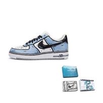 Nike Air Force 1 Maris Sal, Anime linija, Grafiti, Preppy stilius Atsparus dilimui Neslystantis Žemas aulo ilgis CW2288-111(Komanda2070-) 40 white