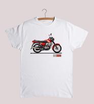 Jawa 350 Čekoslovakija Klasikinis Motociklas Marškinėliai Vasariniai Medvilniniai Trumpomis Rankovėmis Apvalia Kaklo Iškirpte Vyriški Marškinėliai Nauji S3XL 4XL gray