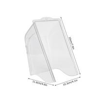 Transparent Fingerprint Lock Doorbell Durable Access Control Rain Cover Doorbell Rain Cover  Door
