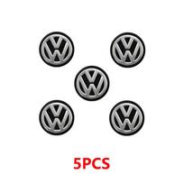 14mm 11mm Automobilio Raktų Emblemos Pakeitimas Automobilio Raktų Lipdukai Volkswagen VW Polo Passat B5 B6 B7 T4 T5 Golf 4 5 6 Tiguan Jetta GTI gray