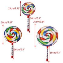 Lollipop būgnas kūdikiams vaikams lazdelė muzika ritmas instrumentai ankstyvajam ugdymui žaislas 6 inch