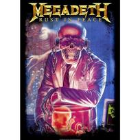 Vintažinis sunkiojo metalo roko grupės Megadeth albumo plakatas, drobės tapyba ir spaudiniai, hiphopo dainininko sienų menas namų kambario dekorui, dovana 21cm×30cm NoFrame