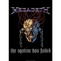 Vintažinis sunkiojo metalo roko grupės Megadeth albumo plakatas, drobės tapyba ir spaudiniai, hiphopo dainininko sienų menas namų kambario dekorui, dovana 50cm×70cm NoFrame