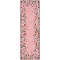 Koridoriaus kilimėlis Ilgas kilimas Skalbiamas mašinoje Sulankstomas Neslystantis grindų kilimėlis Pavasarinės gėlės Namų dekoravimo kilimai svetainei 50x160cm beige