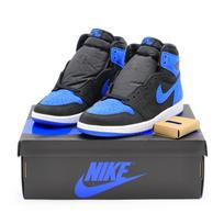 DZ5485-042 Nike Air Jordan 1 Retro High OG Royal Reimagined Juodi (Vyriški) 12.5 blue