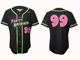 Party Animals BASEBALL 3D SHIRT  CUSTOM NAME JJ5353 XS pink