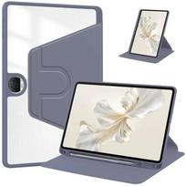 For Oneplus Pad GO 11.4 , OPPO PAD NEO Air 2 11.4 Arcylic Shockproof Protect Cover 360° Rotating Luxury Flip Leather Tablet Case OPPO PAD NEO 11.4 gray