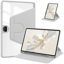For Oneplus Pad GO 11.4 , OPPO PAD NEO Air 2 11.4 Arcylic Shockproof Protect Cover 360° Rotating Luxury Flip Leather Tablet Case OnePlus pad GO 11.35 pilka