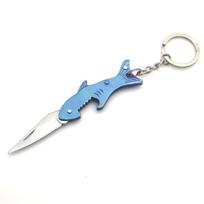 Portable Multi-Function Knife: Bottle Opener, Fruit Peeler, and Folding Keychain