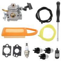 Carburetor Carb Kit Air Flue Filter Oil Tube Fit for Stihl BR500 BR550 BR600 Backpack Leaf Blower