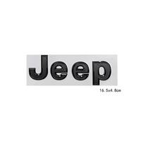 16,5 cm Naujas automobilio lipdukas Automobilio šoninės kėbulo bagažinės lipdukas Ženklelis JEEP Logotipui Wrangler Grand Cherokee Compass Renegade Patriot Rubicon matinė juoda spalva