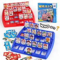 Kids Educational Board Game Guess Who I Am Parent-Child Interactive Character Guessing Card Toy Logic Thinking Training for Family Party