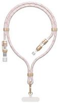 Dudao L20MAX 4in1 Cable USB-A / USB-C to Lightning 65W 1.5m Pink