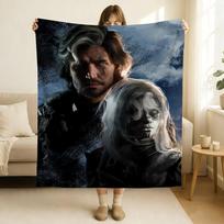 Game Clair Obscur Expedition 33 Update Blanket Soft and Skin Friendly For Couch Bed Napping Bedspread All Seasons Comforter 75x90cm black