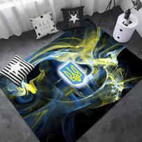 Ukraina Ukrainietė Mergaitė Vėliava Įėjimo Durų Kilimėlis Nordic Stiliaus Miegamojo Svetainės Durų Kilimėlis Namų Balkono Neslystantis Modernus Namų Dekoras 40x60cm