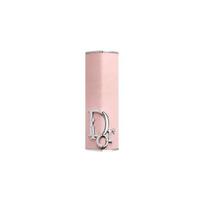 Dior Addict lūpų dažų dėklas, Personalizuokite savo blizgių lūpų dažų „Couture“ dėklą Lipstick Case-Pink Litchi Leather Grain white