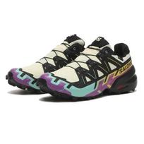 L47880200 Salomon Speedcross 6 GORE-TEX Transparent Yellow Black Waterf (Women's 6W black