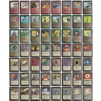 BETA NORMAL2-001 Tcg proxy magical cards Wheel of Fortune Force of Nature black lotus Sedge Troll gathering
