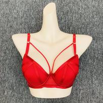 Wildberries popular strap-on bra sexy temptation small breasts gather underwear adjustment bra anti-sagging mixed sizes 36-42b white