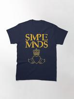 Simple Minds Simple Minds Logo Tri-blend Classic T-Shirt M tamsiai mėlyna
