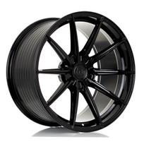 BOLA Wheels FLK 19x8.5 5x128 ET25-45 GLOSS BLACK