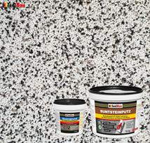IsolBau Mozaikinio tinko rinkinys Mosaikputz BP10 15kg + Kvarcinis gruntas Quarzgrund 1.5kg