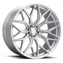 ESR Wheels FR80 20x9.5 5x120 ET30 DIAMOND SILVER w/ Lip 09552030 FR80MS-P2