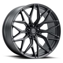 ESR Wheels FR80 21x11 5x120 ET25 SATIN BLACK w/ Lip 11152025 FR80SBLK-P2
