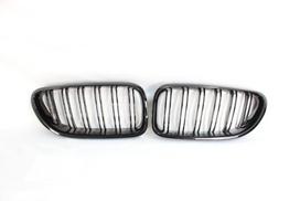 BMW 6 SERIES & F06 F12 F13 DOUBLE SLAT BLACK GRILLES - BLAK BY CT CARBON
