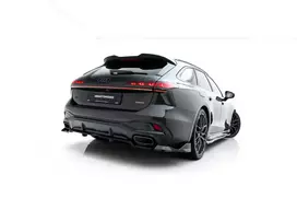Maxton Design Rear Splitter (with vertical bars) V.4 Audi A6 S-Line C9 AU-A6-C9-SLINE-RD5G+RD6G