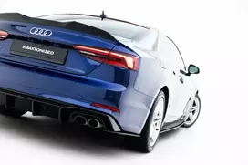 Maxton Design Street Pro Rear Side Splitters Audi S5 Coupe F5 AUS52CNC-RSD2B