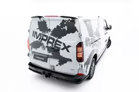 Maxton Design Spoiler Cap Volkswagen Transporter T7 / Ford Transit Custom Mk2 FO-TRC-2-CAP2G