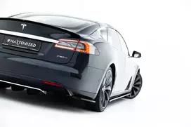 Maxton Design Rear Side Splitters V.1 Tesla Model S Mk1 TE-MODELS-1-RSD1G