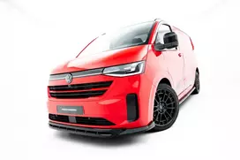 Maxton Design Front Splitter V.2 Volkswagen Transporter T7 VW-TR-T7F-FD2G+FD2RG