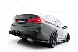 Maxton Design Rear Splitter (with vertical bars) BMW M5 F90 / F90 Facelift BM-5-90F-M-RD1G+RD2G
