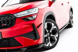 Maxton Design Front Bumper Wings (Canards) Skoda Kodiaq RS Mk2 SK-KO-2-RS-CAN1-BM-M8-G16-BOT