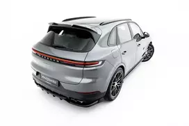 Maxton Design Spoiler Cap 3D Porsche Cayenne SUV Mk3 Facelift PO-CAY-3F-CAP3D1G