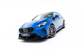 Maxton Design Street Pro Front Splitter + Flaps BMW 2 M-Pack / M235i Gran Coupe F74 BM170MPACKCNC-FD1B+FSF1G