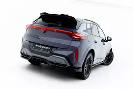 Maxton Design Rear Splitter (with vertical bars) V.3 Cupra Terramar Mk1 (Version with towbar) CU-TE-1-RD4G+RD6G