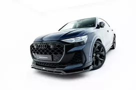 Maxton Design Prepreg Carbon Fiber Front Splitter Audi RSQ8 Mk1 Facelift CF-AU-RSQ8-1F-FD1+FD1R-245-P