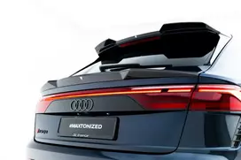 Maxton Design Prepreg Carbon Fiber Tailgate Spoiler (Lower) Audi RSQ8 Mk1 Facelift CF-AU-RSQ8-1-H1-245-P