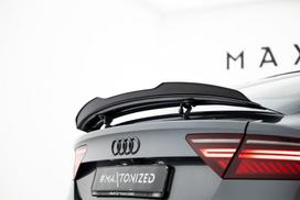 Maxton Design Spoiler Cap Audi A7 / S7 / RS7 / A7 S-Line C7 / C7 Facelift AU-A7-1F-SLINE-CAP1G