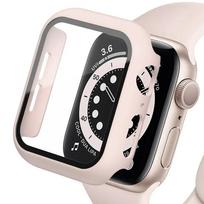 Grūdinto stiklo dangtelis Apple Watch Se dėklui 9 8 7 6 5 4 38 40 mm Priedai Ekrano apsauga iWatch Series 44mm 45mm 41mm 42mm Series 4654 SE 44MM